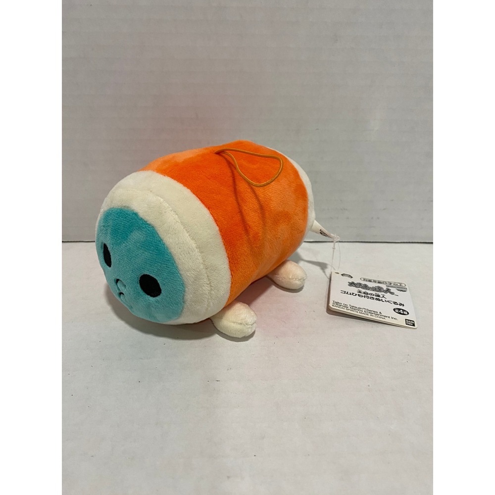 Bandai Taiko no Tatsujin Plush Unisex Wada Don Drum Orange 5in NEW